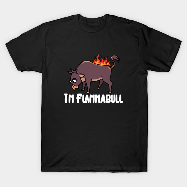 Flammabull T-Shirt by PunTee